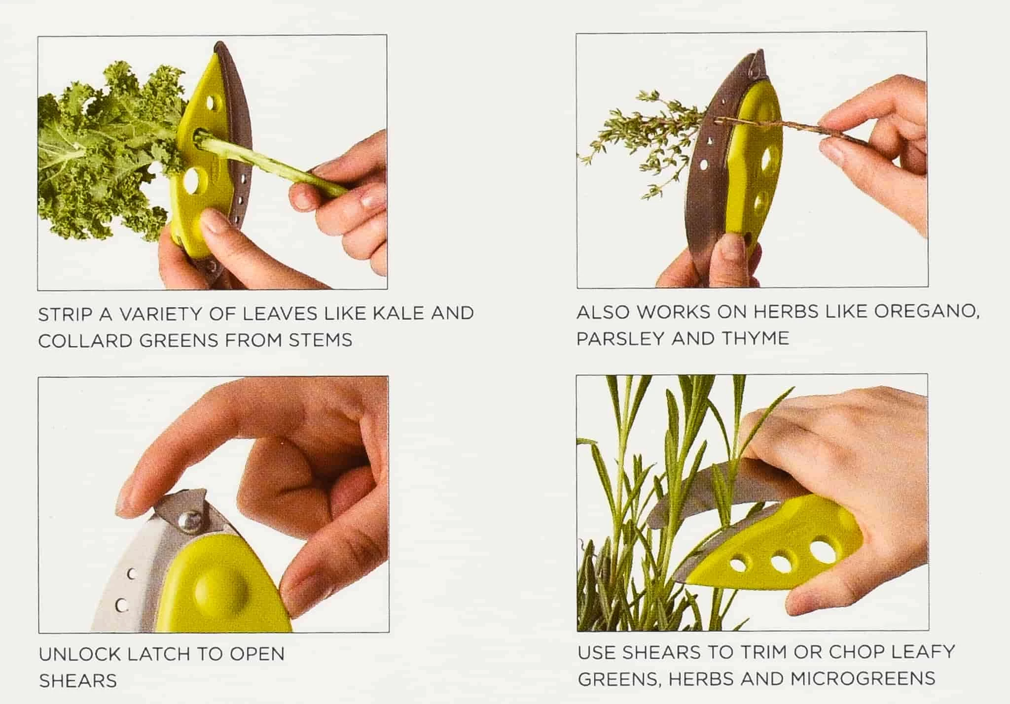 Kochgeschirr Küchenchef'n Kale & Kräuter Stripper Mit Cutter 2 Kochgeschirr Küchenchef'n Kale & Kräuter Stripper Mit Cutter – Bild 2