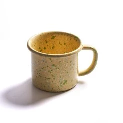Kapka Splatter Fest Enamel Becher Gelb Enamel - Kapka