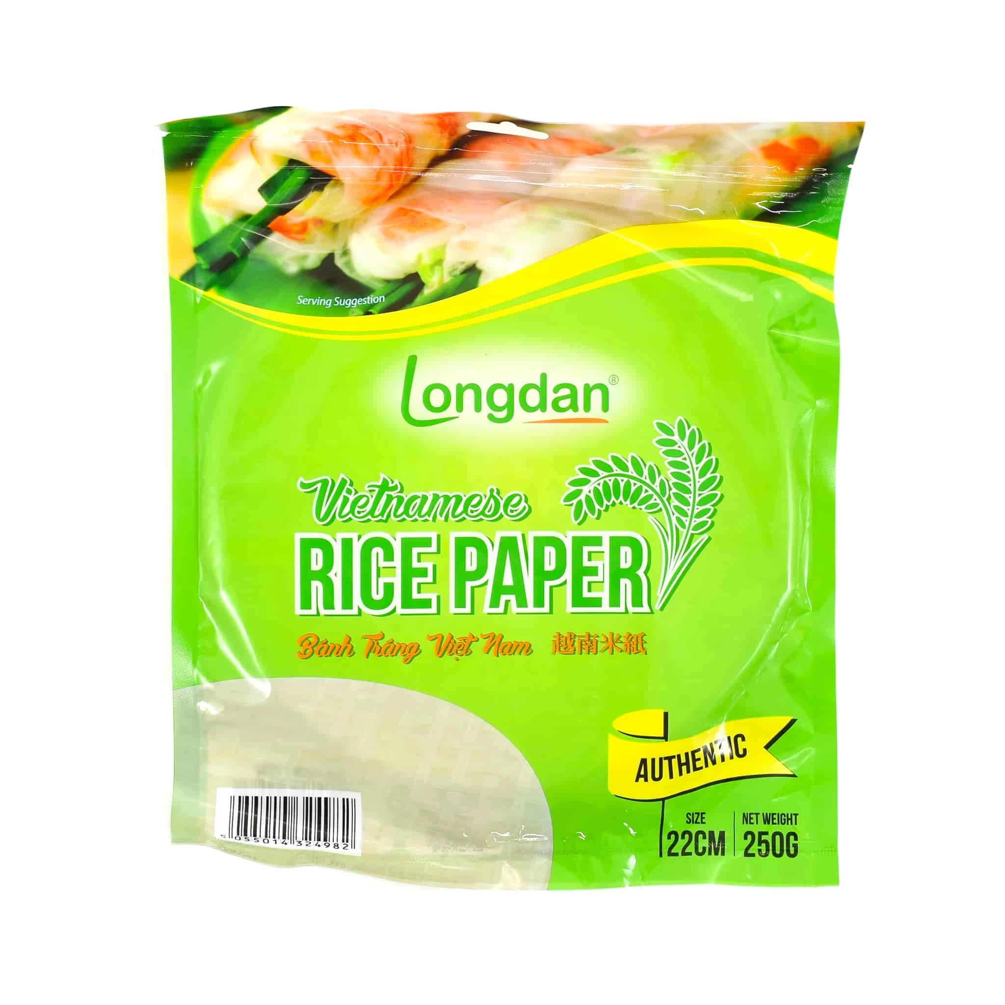 Longdan Zutaten Vietnamesisch Sommer Roll Reis Papier 2 Longdan Zutaten Vietnamesisch Sommer Roll Reis Papier – Bild 2