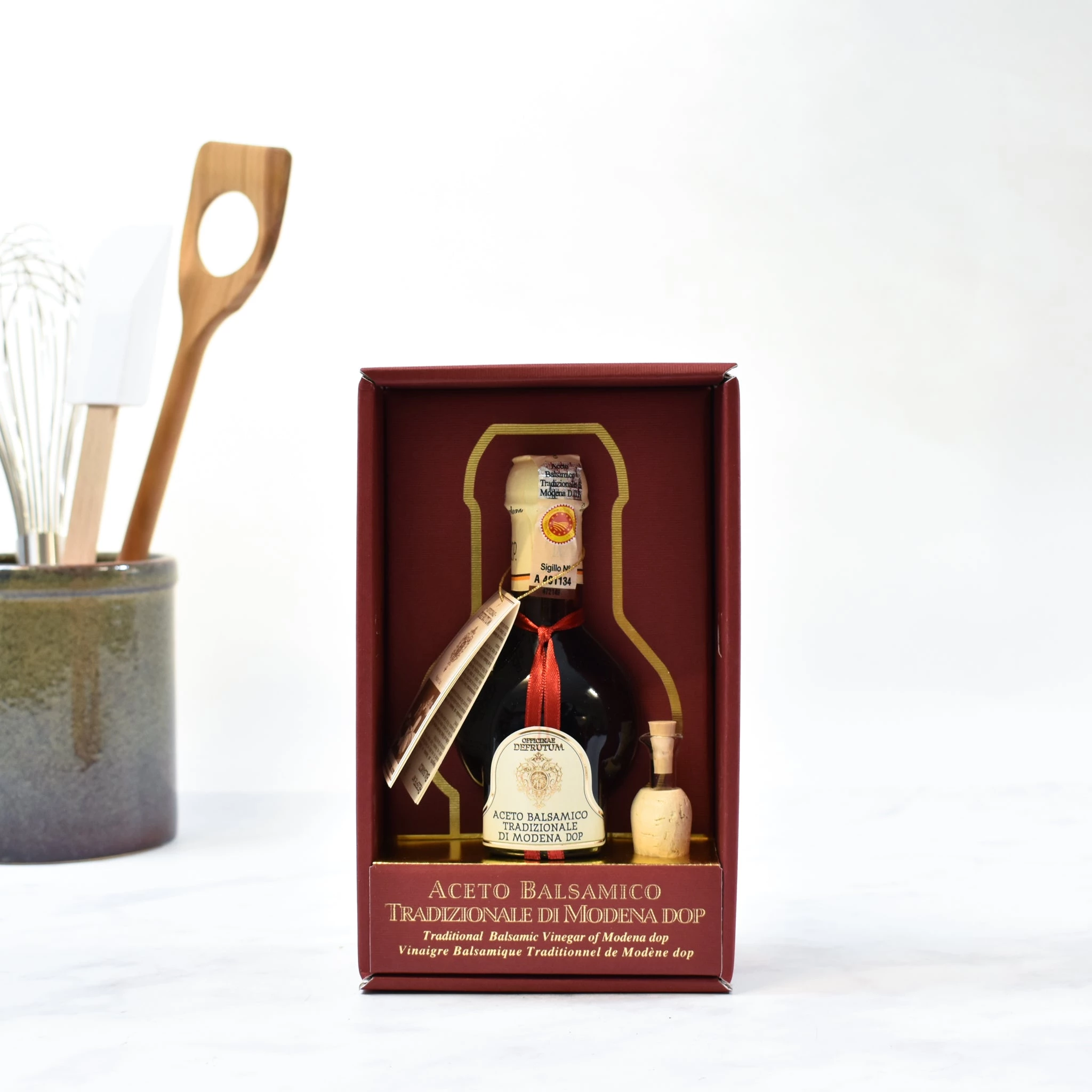 Defrutum Balsamico Essig DOP "Affinato" - 12 Jahre 100ml Zutaten 2 Defrutum Balsamico Essig DOP "Affinato" - 12 Jahre 100ml Zutaten – Bild 2