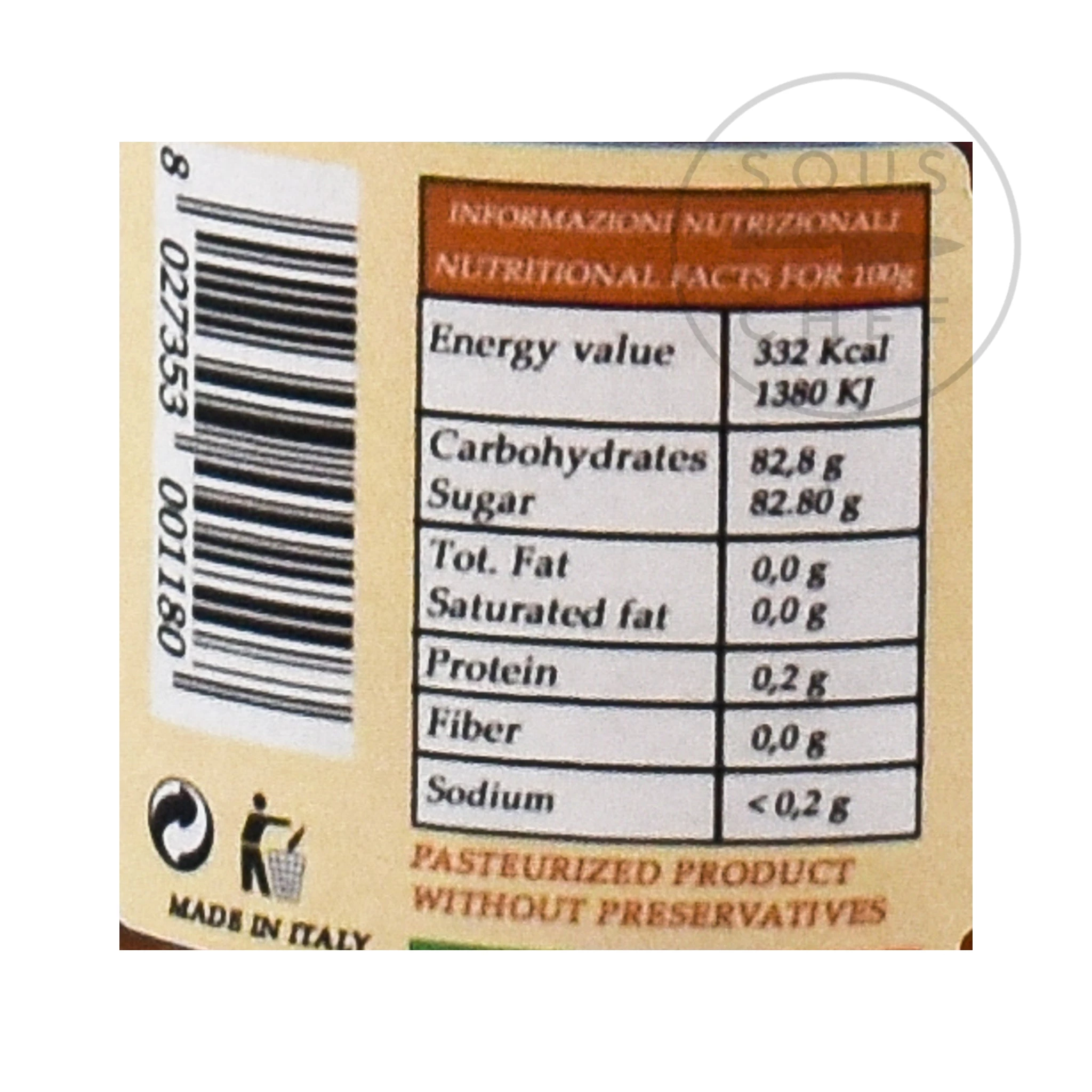 Alpa Italienische Kastanie Honig 300g Zutaten 4 Alpa Italienische Kastanie Honig 300g Zutaten – Bild 4