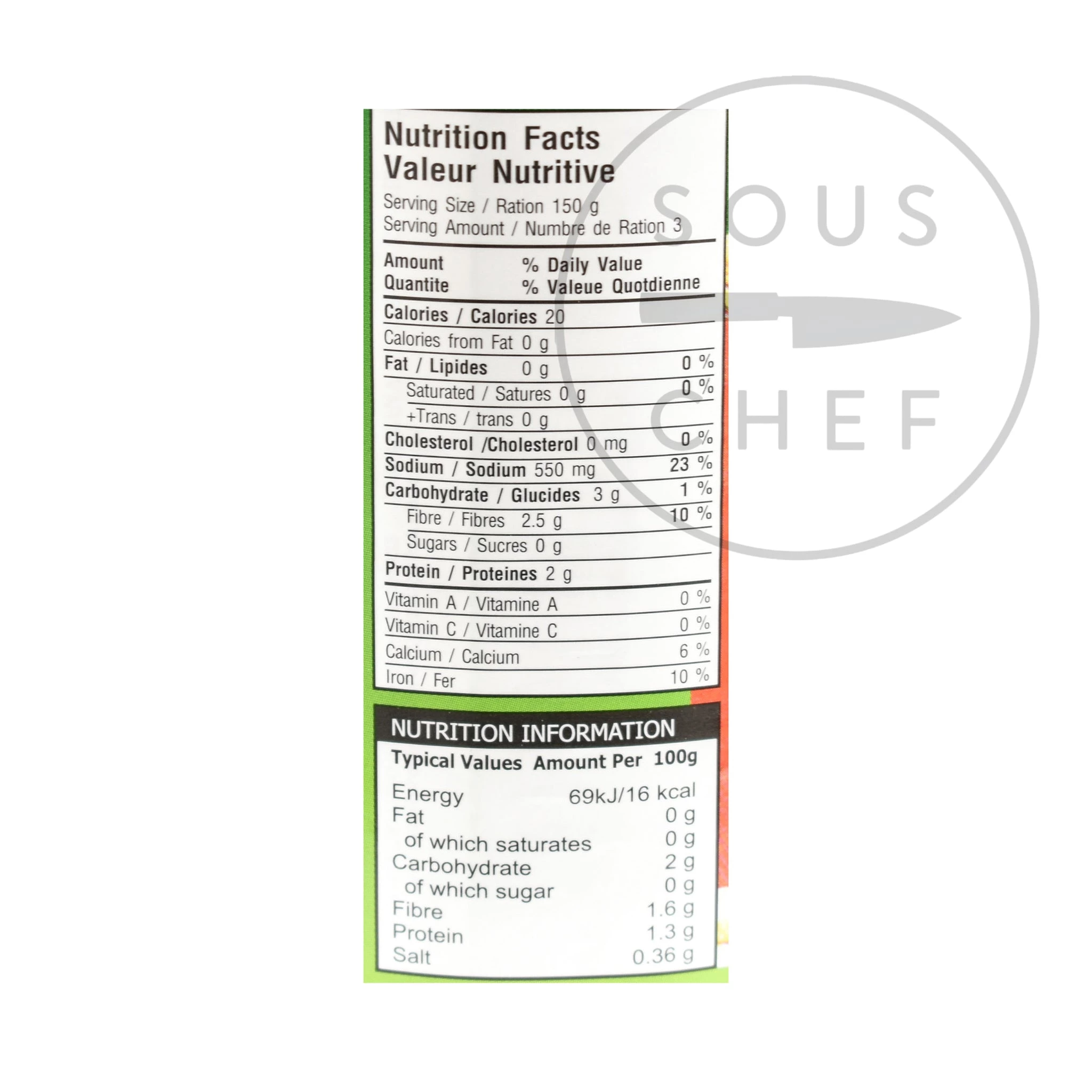 Lamthong Banana Blossom 565g Zutaten 2 Lamthong Banana Blossom 565g Zutaten – Bild 2