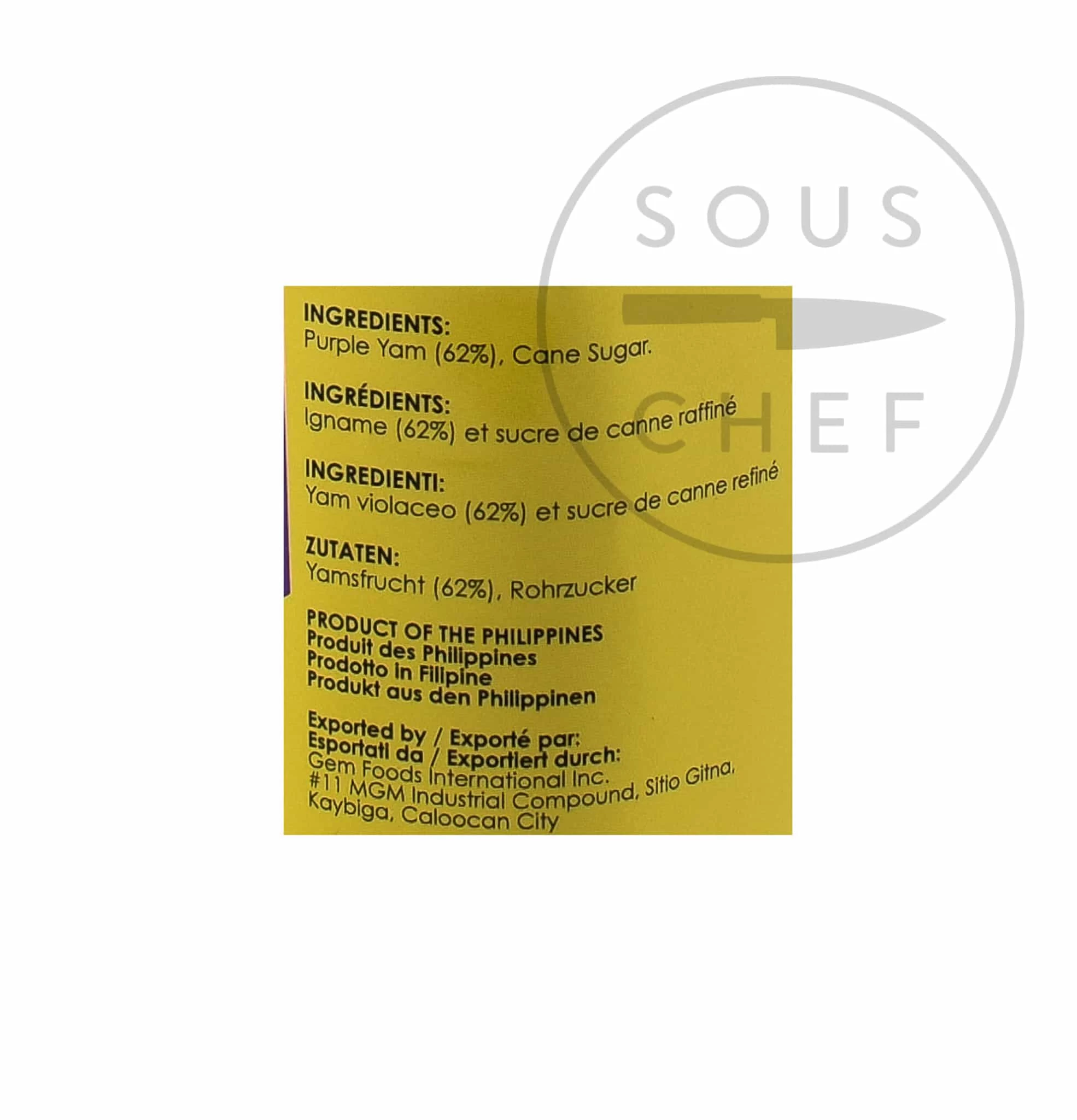 Buenas Zutaten Lila Yam Spread - Ube 340g 3 Buenas Zutaten Lila Yam Spread - Ube 340g – Bild 3