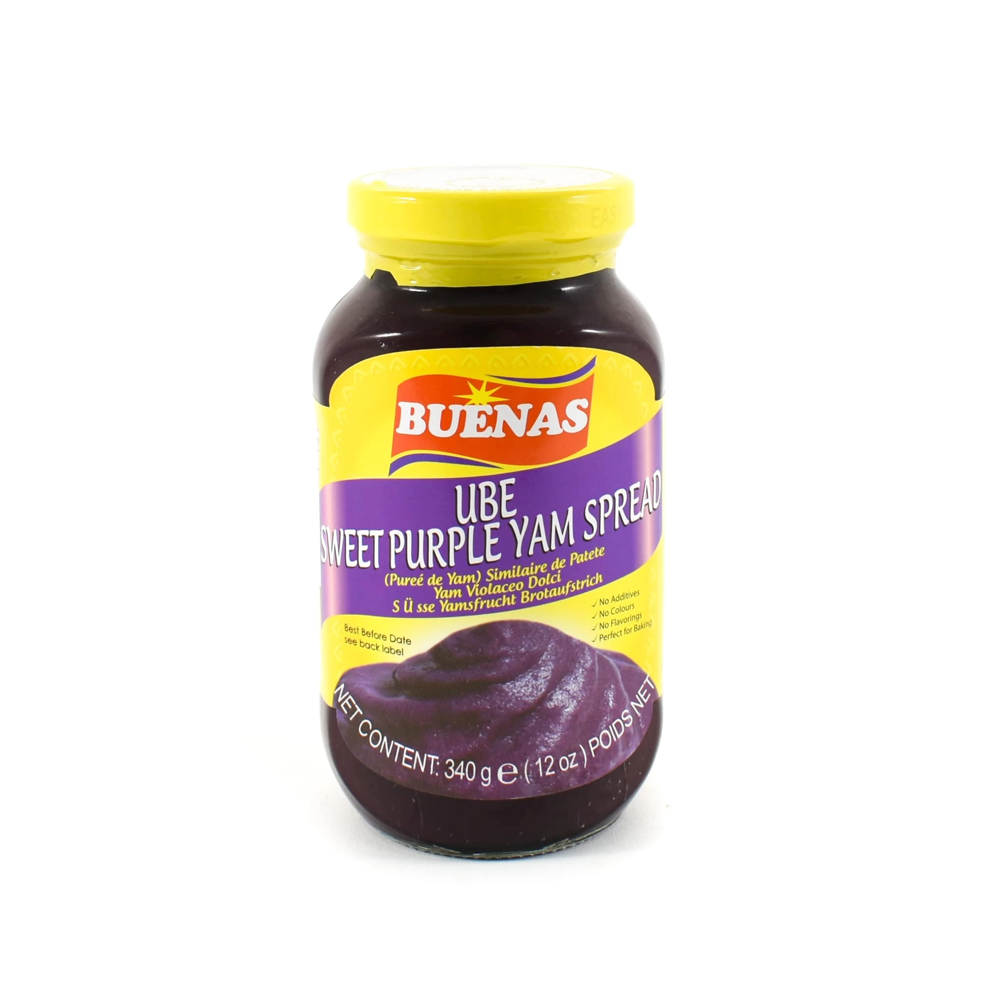 Buenas Zutaten Lila Yam Spread - Ube 340g 1 Buenas Zutaten Lila Yam Spread - Ube 340g