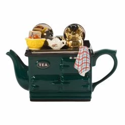 Novelty Tea Neuheit Tee Aga Frühstück Teekanne Grün 1,3L