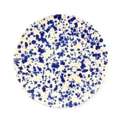 Puglia Handmade Puglia Handgefertigtes Geschirr Puglia Blue Splatter Dinner Teller 27cm