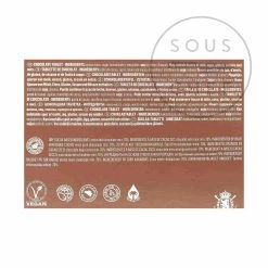 Zutaten Neuhaus "Carré Origin" Dunkle Schokolade (Vegan) 200g -Deutschland Küchenwaren Verkäufe NE0008 Neuhaus CarreOrigin DarkChocolate Vegan 200g ingredient