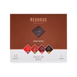 Zutaten Neuhaus "Carré Origin" Dunkle Schokolade (Vegan) 200g