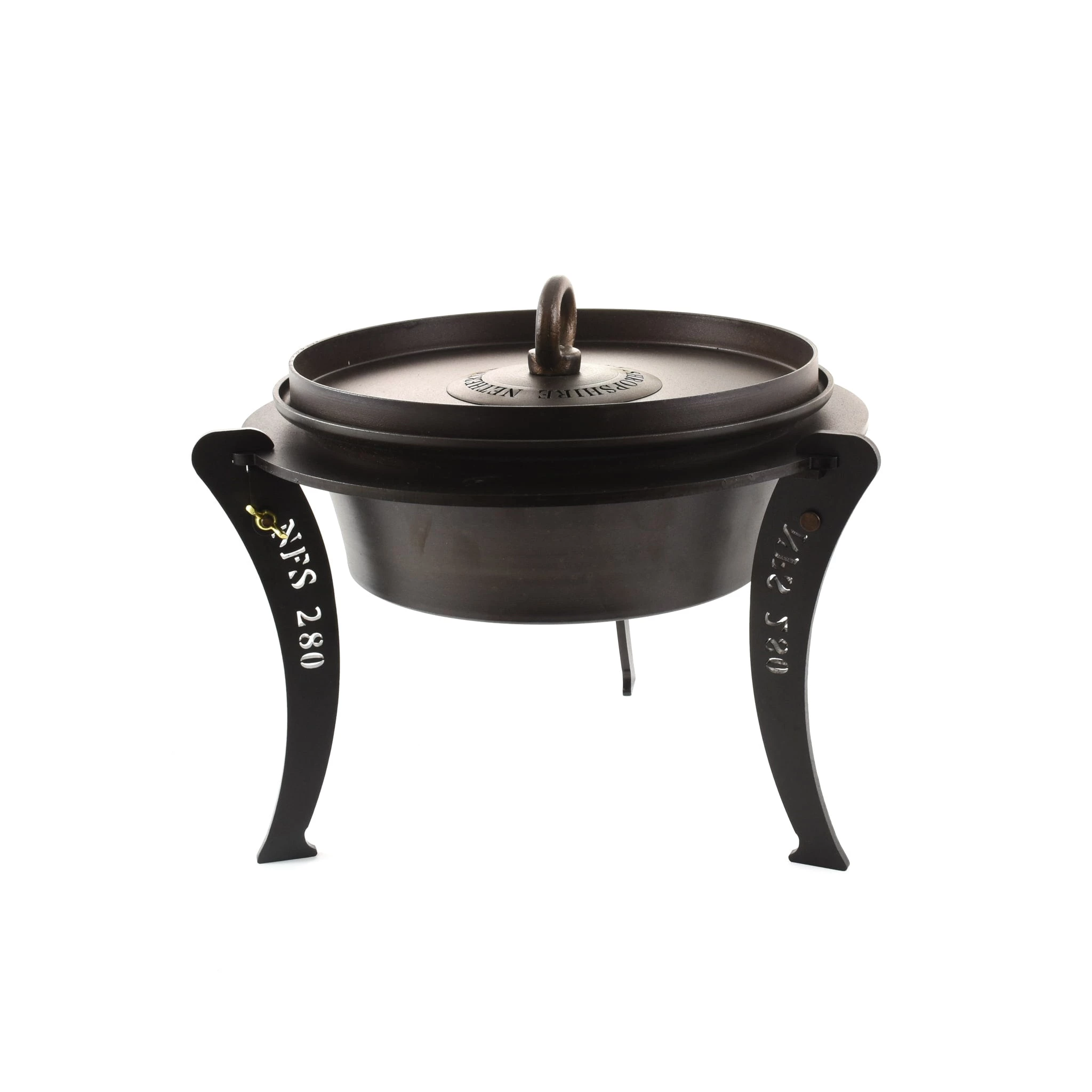 Netherton Foundry Netherton Gießerei Holländischen Ofen Mit Heißer Kohle Deckel Und Stand 2 Netherton Foundry Netherton Gießerei Holländischen Ofen Mit Heißer Kohle Deckel Und Stand – Bild 2