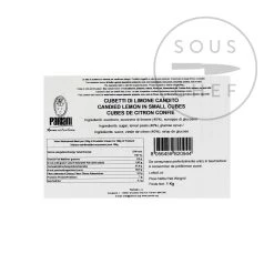 Pariani Kandierte Zitrone In Kleinen Würfeln 1kg -Deutschland Küchenwaren Verkäufe PA0169 ParianiCandiedLemonInSmallCubes1kg BoP