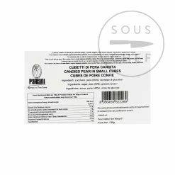 Pariani Kandierte Birne In Kleinen Würfeln 1kg Zutaten -Deutschland Küchenwaren Verkäufe PA0171 ParianiCandiedPearInSmallCubes1kg BoP