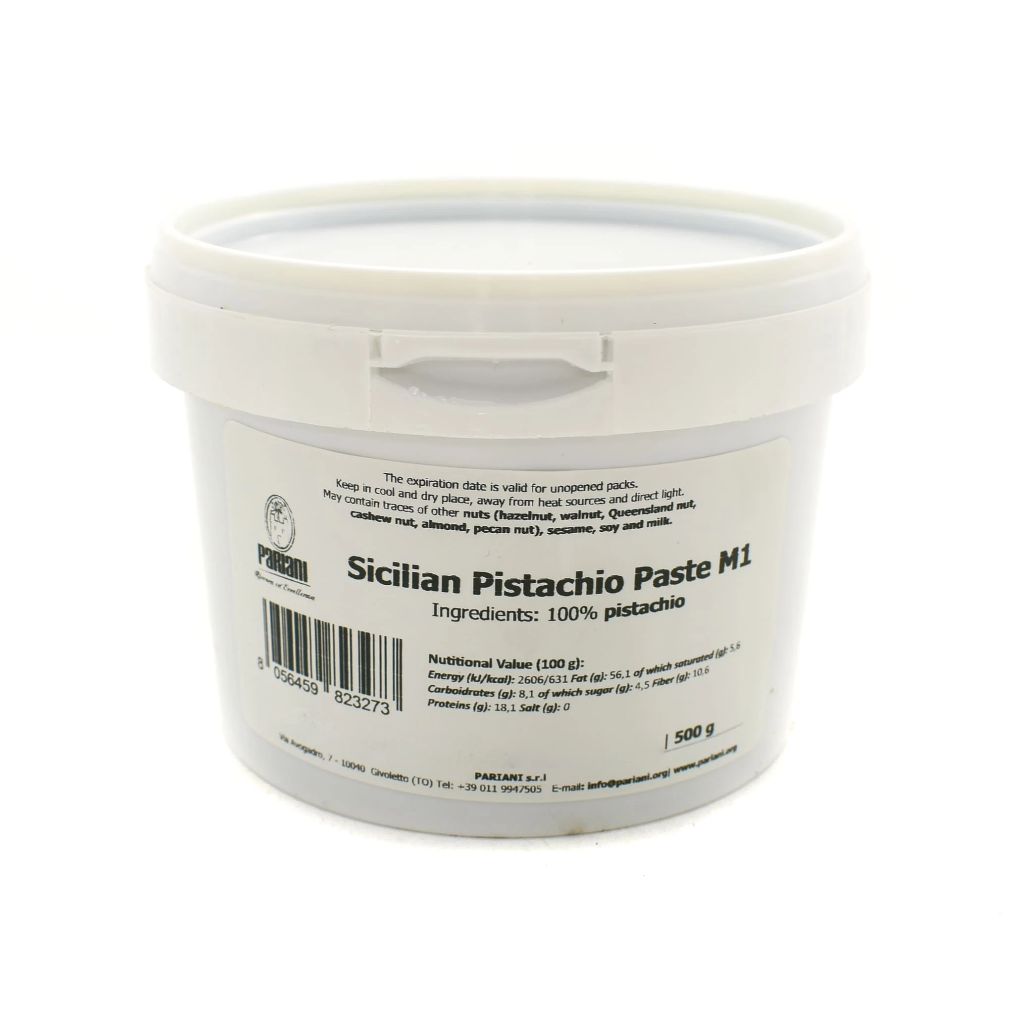 Zutaten Pariani Sizilianische Pistazien Paste M1 500g (Intense Green) 1 Zutaten Pariani Sizilianische Pistazien Paste M1 500g (Intense Green)