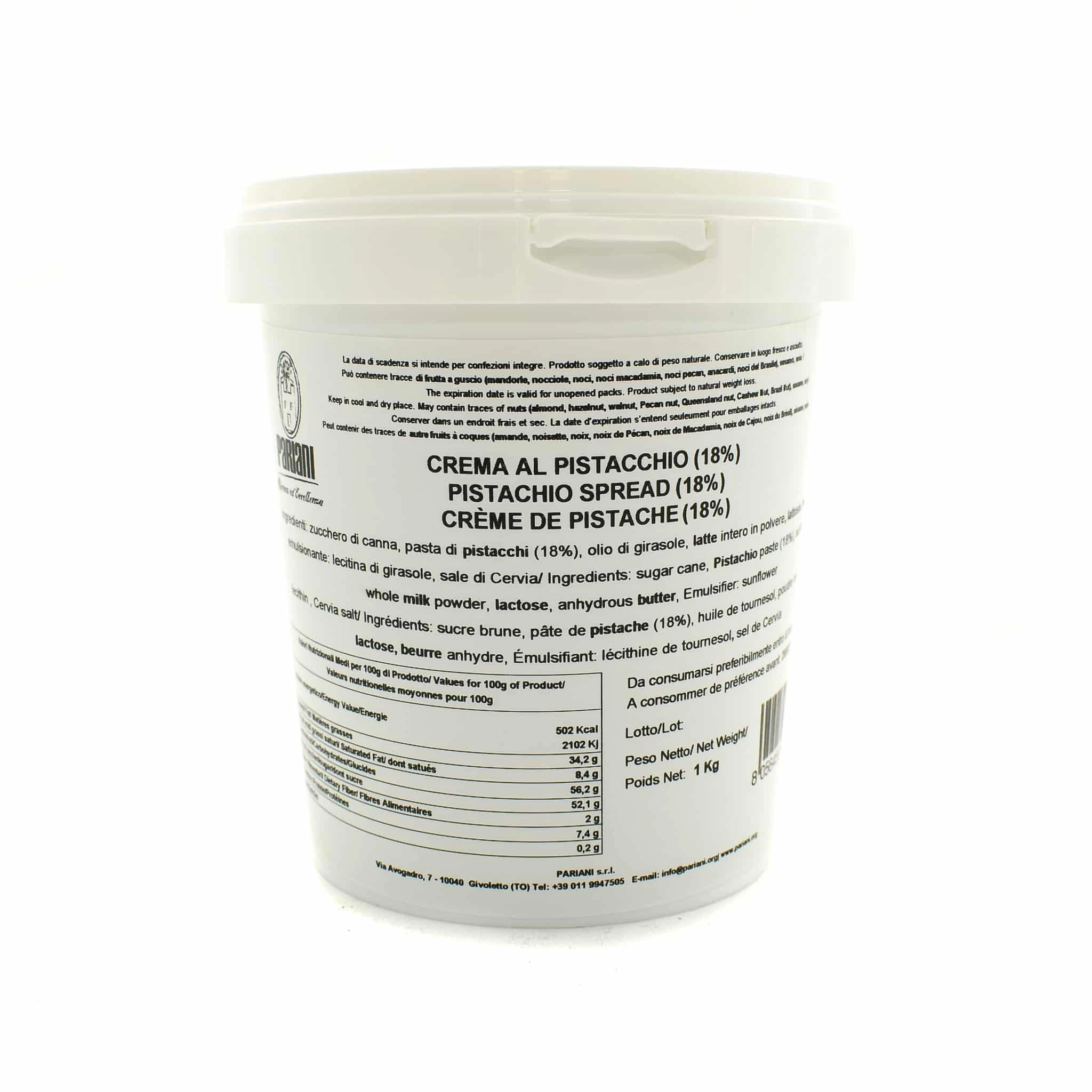 Zutaten Pariani Pistazien Verbreitung 18% 1kg 1 Zutaten Pariani Pistazien Verbreitung 18% 1kg