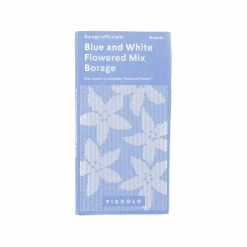 Piccolo White Und Blue Mixed Borage Essbare Blütensamen Zutaten
