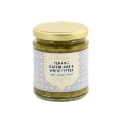 Zutaten Rempapa Penang Kaffir Lime & Weißer Pfeffer Gewürz Paste 180g