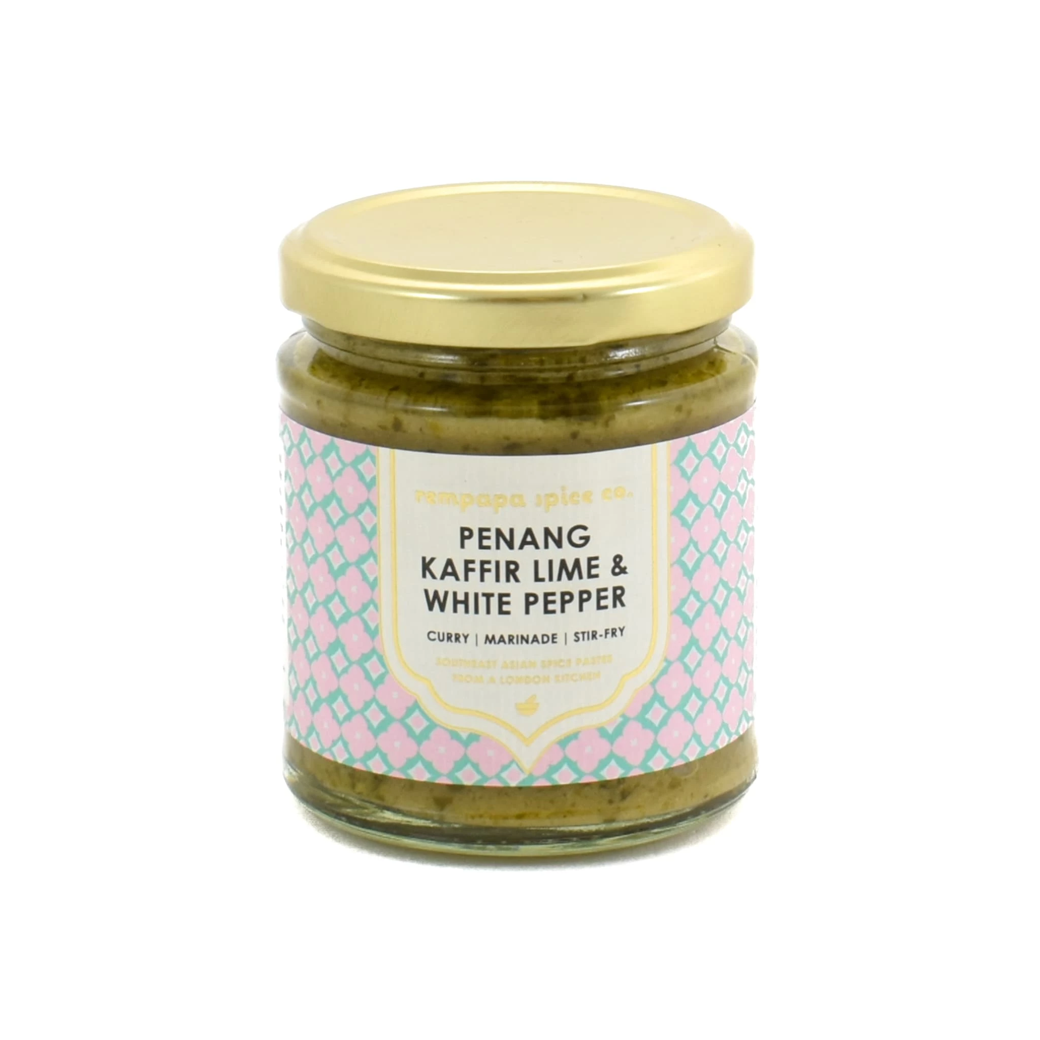 Zutaten Rempapa Penang Kaffir Lime & Weißer Pfeffer Gewürz Paste 180g 1 Zutaten Rempapa Penang Kaffir Lime & Weißer Pfeffer Gewürz Paste 180g