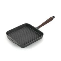 Skeppshult Traditionelle Gusseisen Square Grill Pfanne 25cm Kochgeschirr