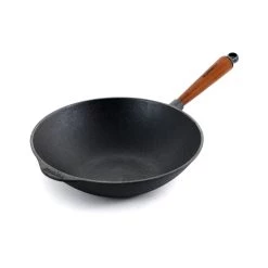 Skeppshult Traditionelle Gusseisen Wok 30cm Kochgeschirr