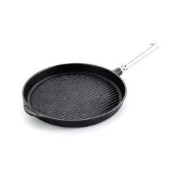 Skeppshult Professionelle Gusseisen & Amp; Edelstahl Griddle Pan 28cm Kochgeschirr