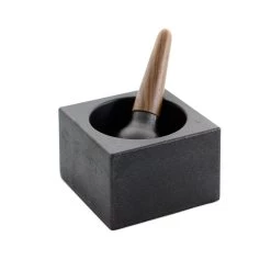 Cookware Skeppshult Zeitgenössisch Cast Iron & Walnuss Pestle & Mortar