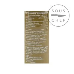 Flying Goose Fliegende Gänse Grün Sriracha 455ml -Deutschland Küchenwaren Verkäufe SI0082 FlyingGooseSrirachaGreen455ml nutrition