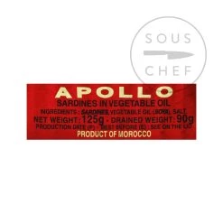 Apollo Sardinen In Pflanzlichem Öl 125g Zutaten 5 Apollo Sardinen In Pflanzlichem Öl 125g Zutaten -Deutschland Küchenwaren Verkäufe SR0001 ApolloSardinesinVegetableOil125g nutrition 2