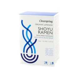 Zutaten Clearspring Bio Shoyu Ramen Nudelsuppe 210g