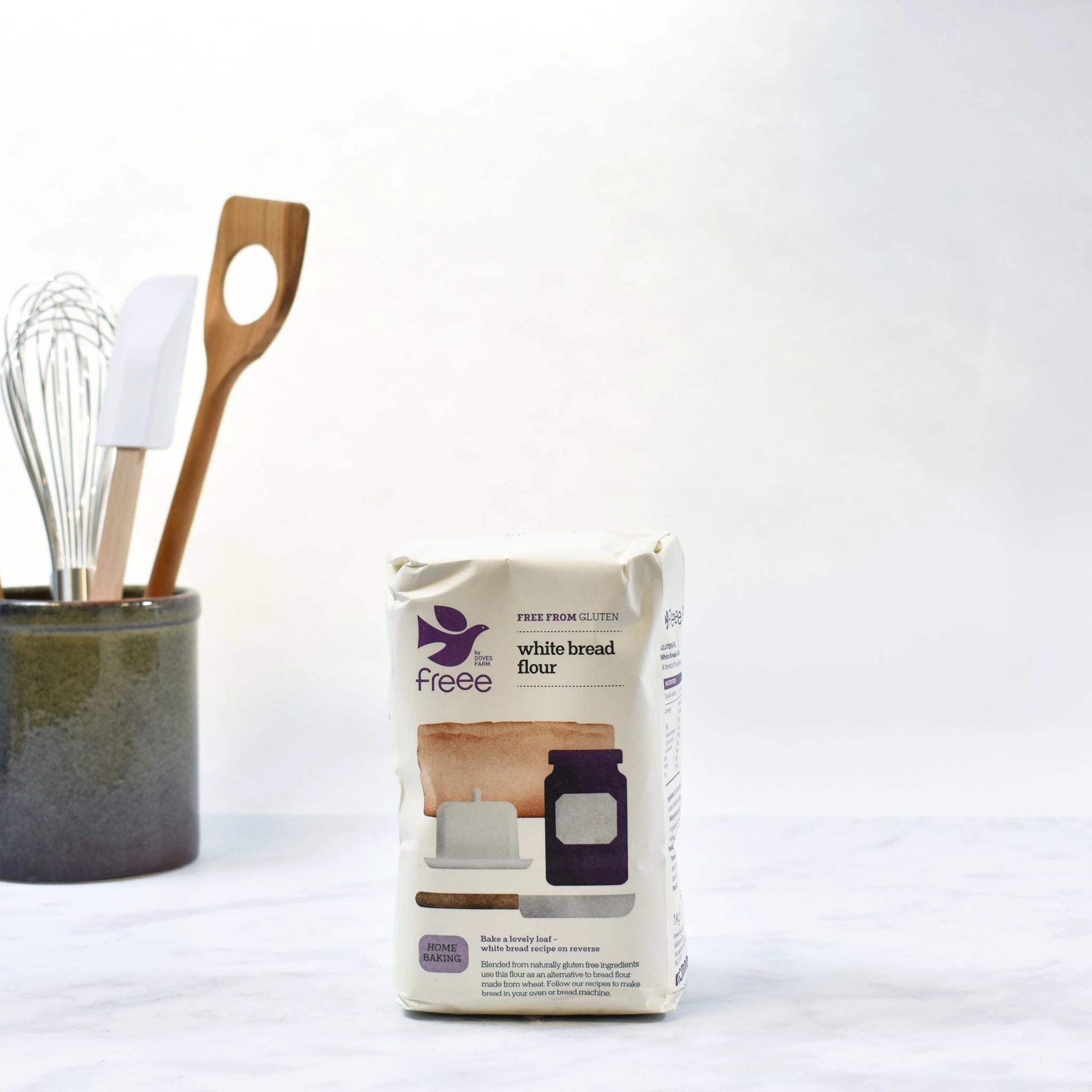 Doves Farm Tauben Bauernhof Glutenfrei Weißbrot Mehl 1kg Zutaten 3 Doves Farm Tauben Bauernhof Glutenfrei Weißbrot Mehl 1kg Zutaten – Bild 3