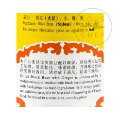 Yang Jiang Bewahrte Schwarze Bohnen 400g 6 Yang Jiang Bewahrte Schwarze Bohnen 400g -Deutschland Küchenwaren Verkäufe Salted Black Bean with Ginger 3