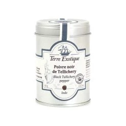 Terre Exotique Black Tellichery Pepper 60g Zutaten