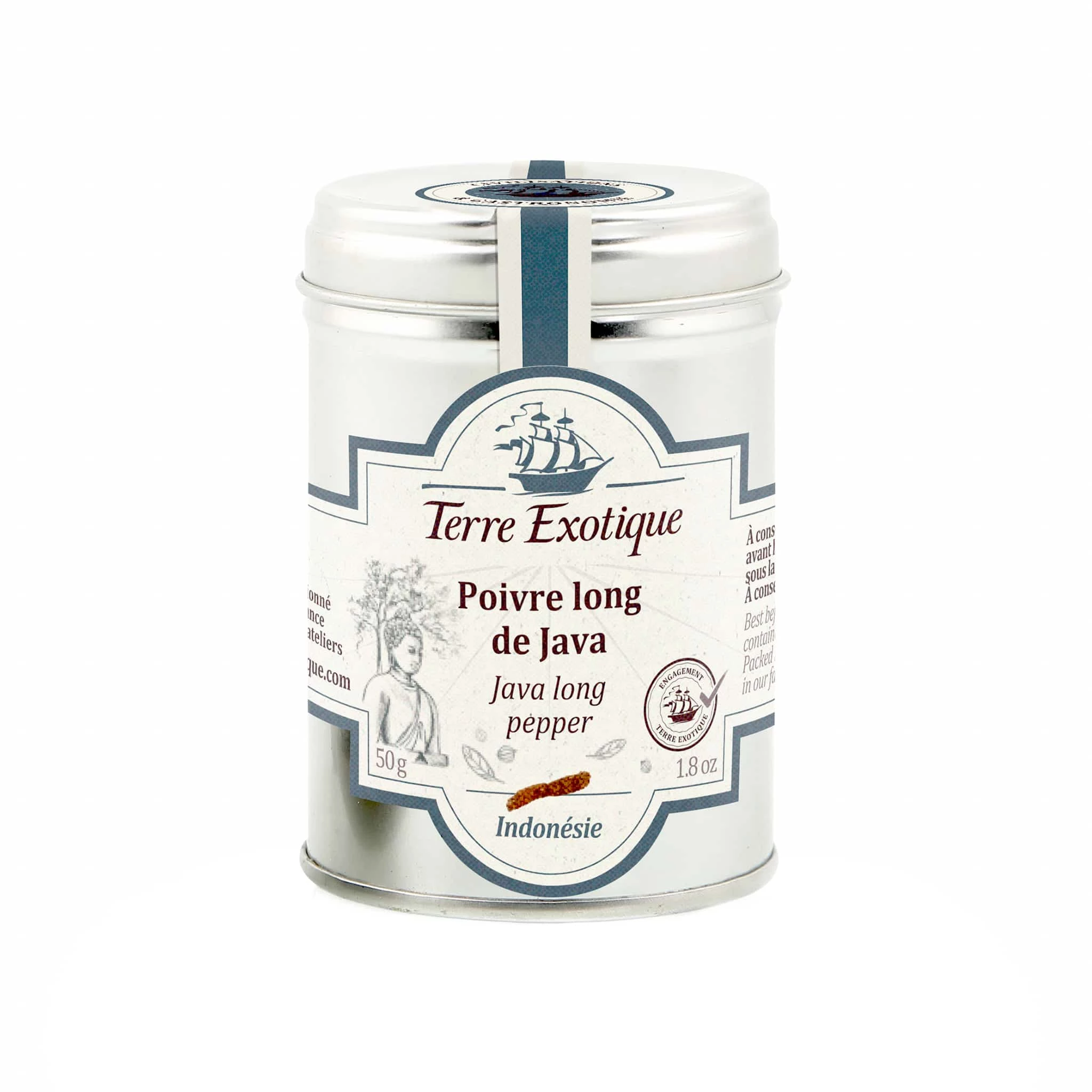 Terre Exotique Java Long Pepper 50g Zutaten 1 Terre Exotique Java Long Pepper 50g Zutaten
