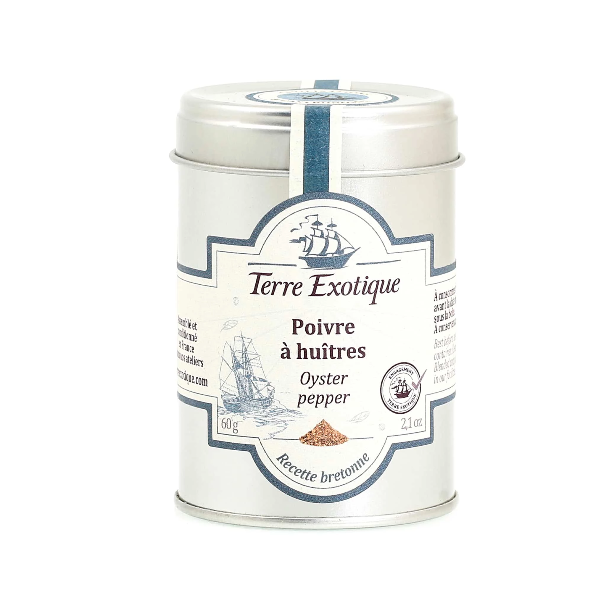 Terre Exotique Pfeffer Für Austern 60g Zutaten 1 Terre Exotique Pfeffer Für Austern 60g Zutaten