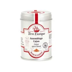 Terre Exotique Cajun Gewürzmischung 60g Zutaten