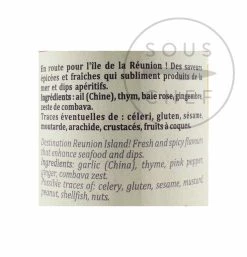 Terre Exotique Kreolische Gewürzmischung 60g 5 Terre Exotique Kreolische Gewürzmischung 60g -Deutschland Küchenwaren Verkäufe TE1022 TerreExotiqueCreoleSpiceBlend60g nutrition