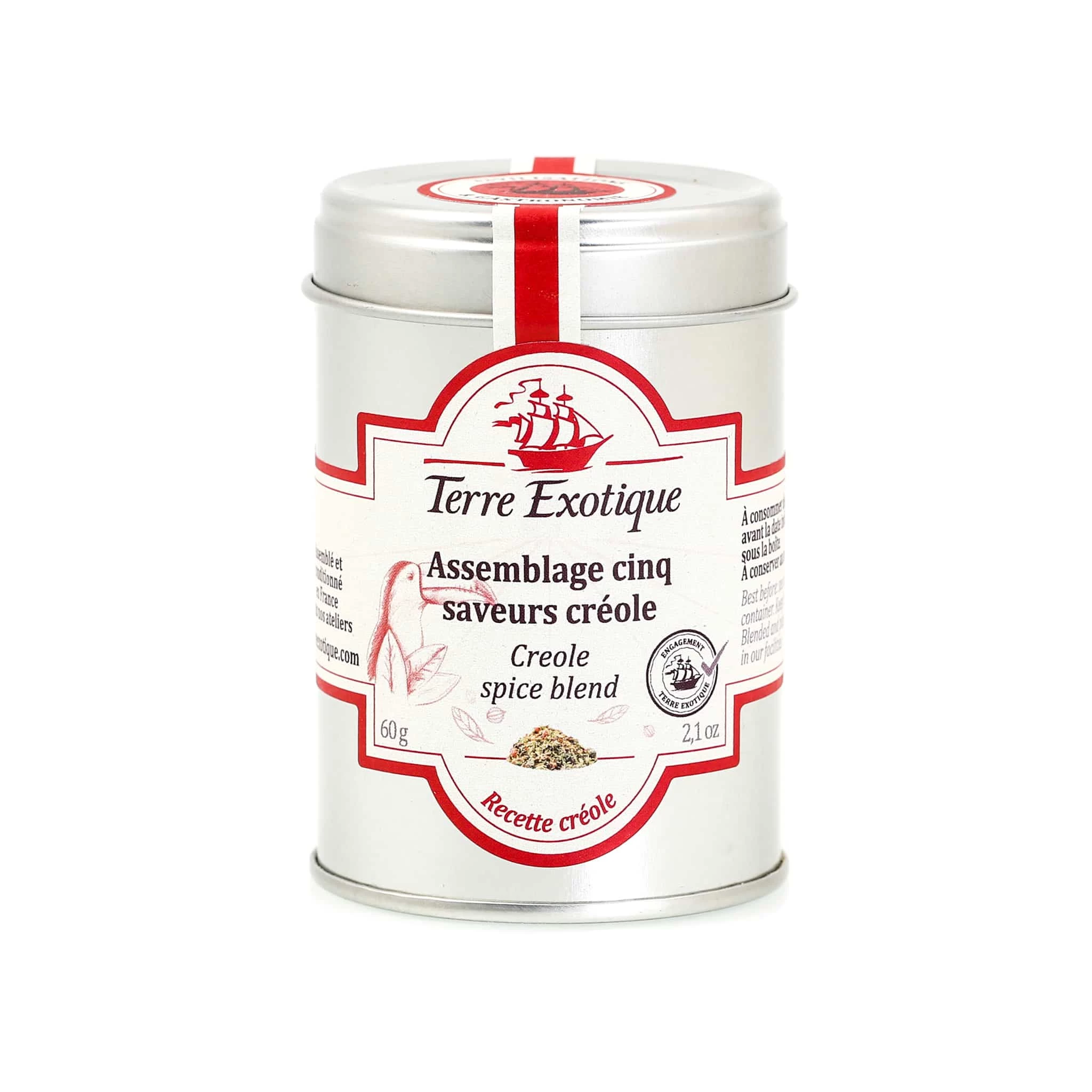 Terre Exotique Kreolische Gewürzmischung 60g 1 Terre Exotique Kreolische Gewürzmischung 60g