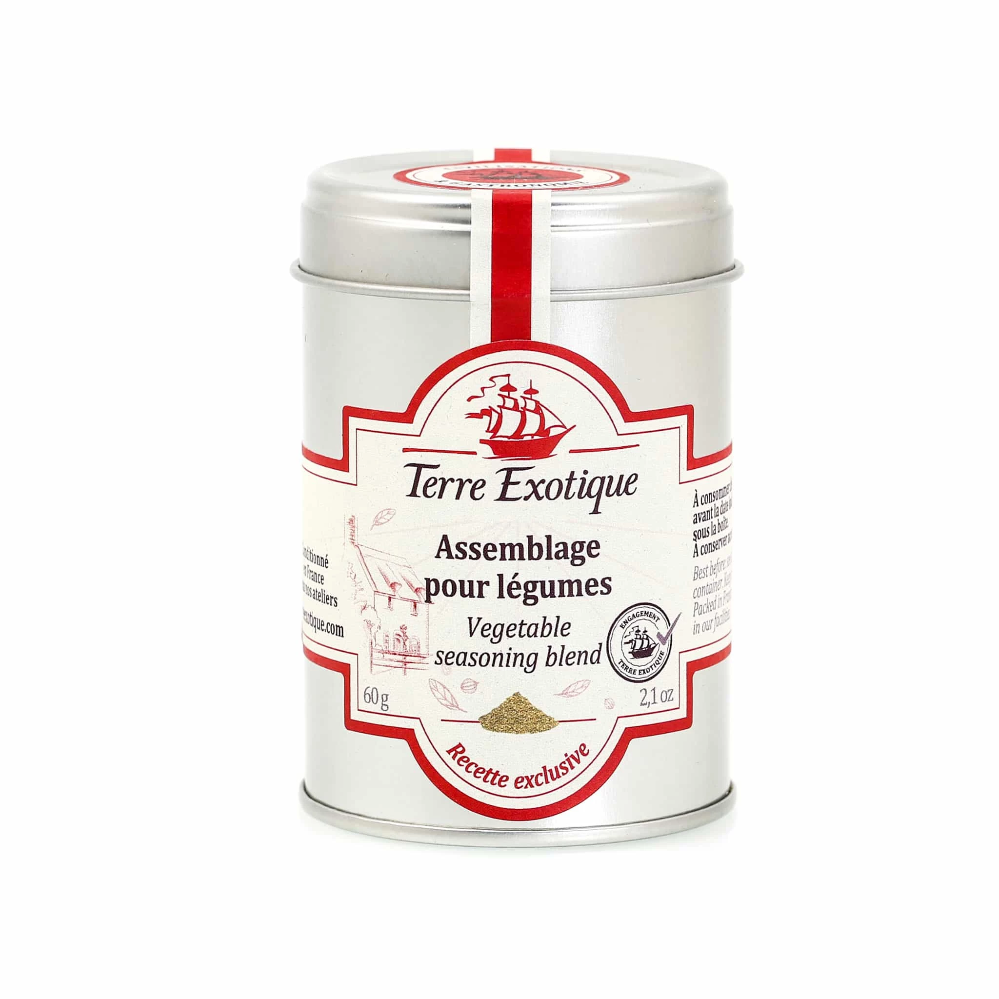 Terre Exotique Gemüse Würzen 60g 1 Terre Exotique Gemüse Würzen 60g