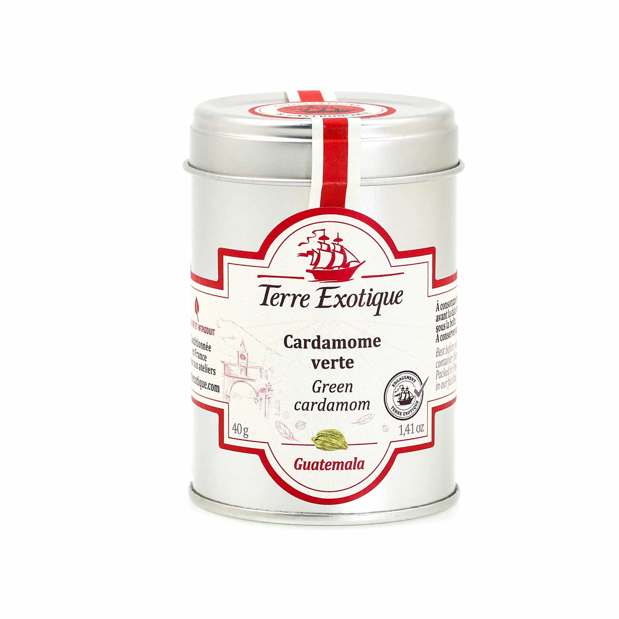 Terre Exotique Green Cardamom 40g 1 Terre Exotique Green Cardamom 40g