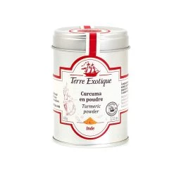 Terre Exotique Organic Turmeric Pulver 60g