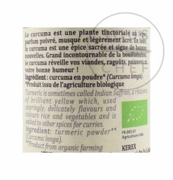 Terre Exotique Organic Turmeric Pulver 60g -Deutschland Küchenwaren Verkäufe TE1054 TerreExotiqueOrganicTurmericPowder60g nutrition
