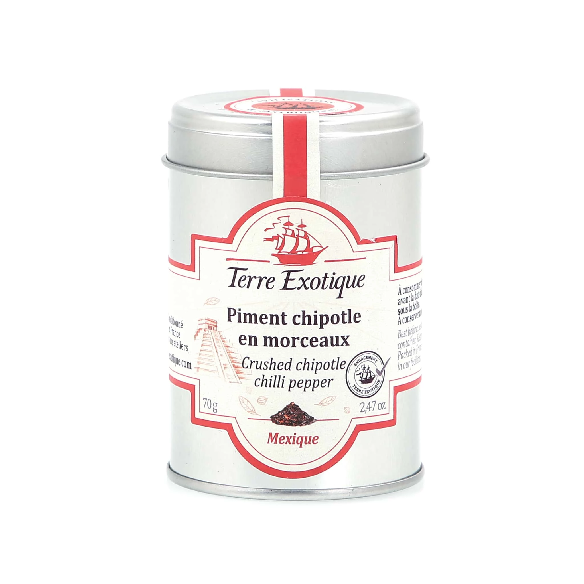Zutaten Terre Exotique Crushed Chipotle Chili Pfeffer 70g 1 Zutaten Terre Exotique Crushed Chipotle Chili Pfeffer 70g