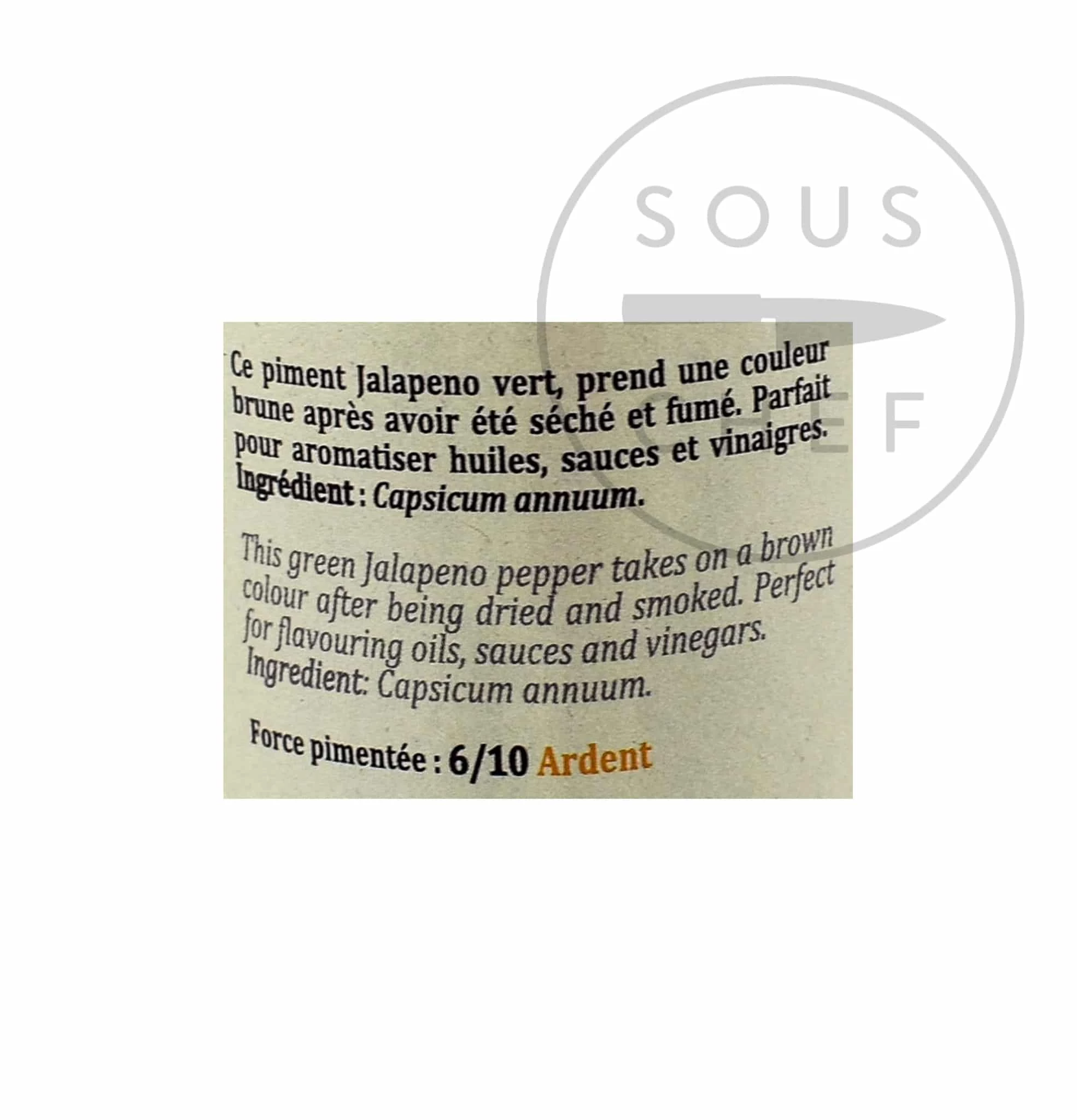 Zutaten Terre Exotique Crushed Chipotle Chili Pfeffer 70g 5 Zutaten Terre Exotique Crushed Chipotle Chili Pfeffer 70g – Bild 5