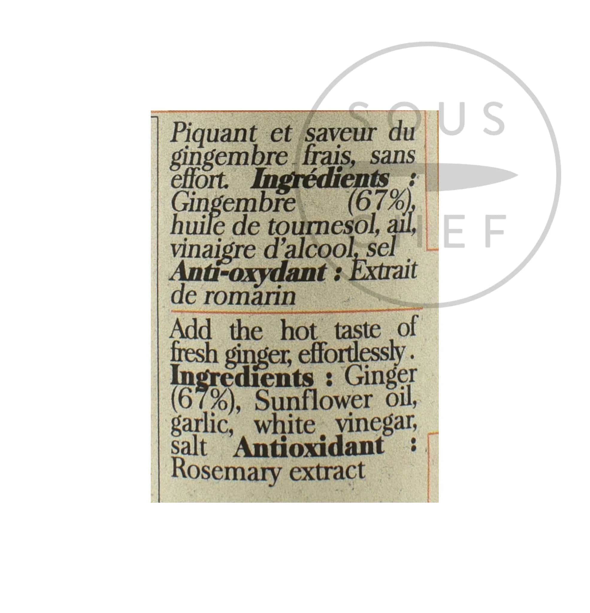 Terre Exotique Ginger Paste 90g 3 Terre Exotique Ginger Paste 90g – Bild 3