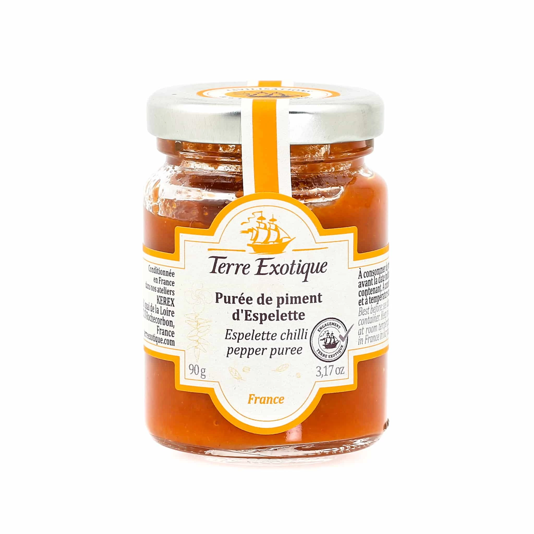 Terre Exotique Espelette Chili Pepper Puree 90g Zutaten 1 Terre Exotique Espelette Chili Pepper Puree 90g Zutaten