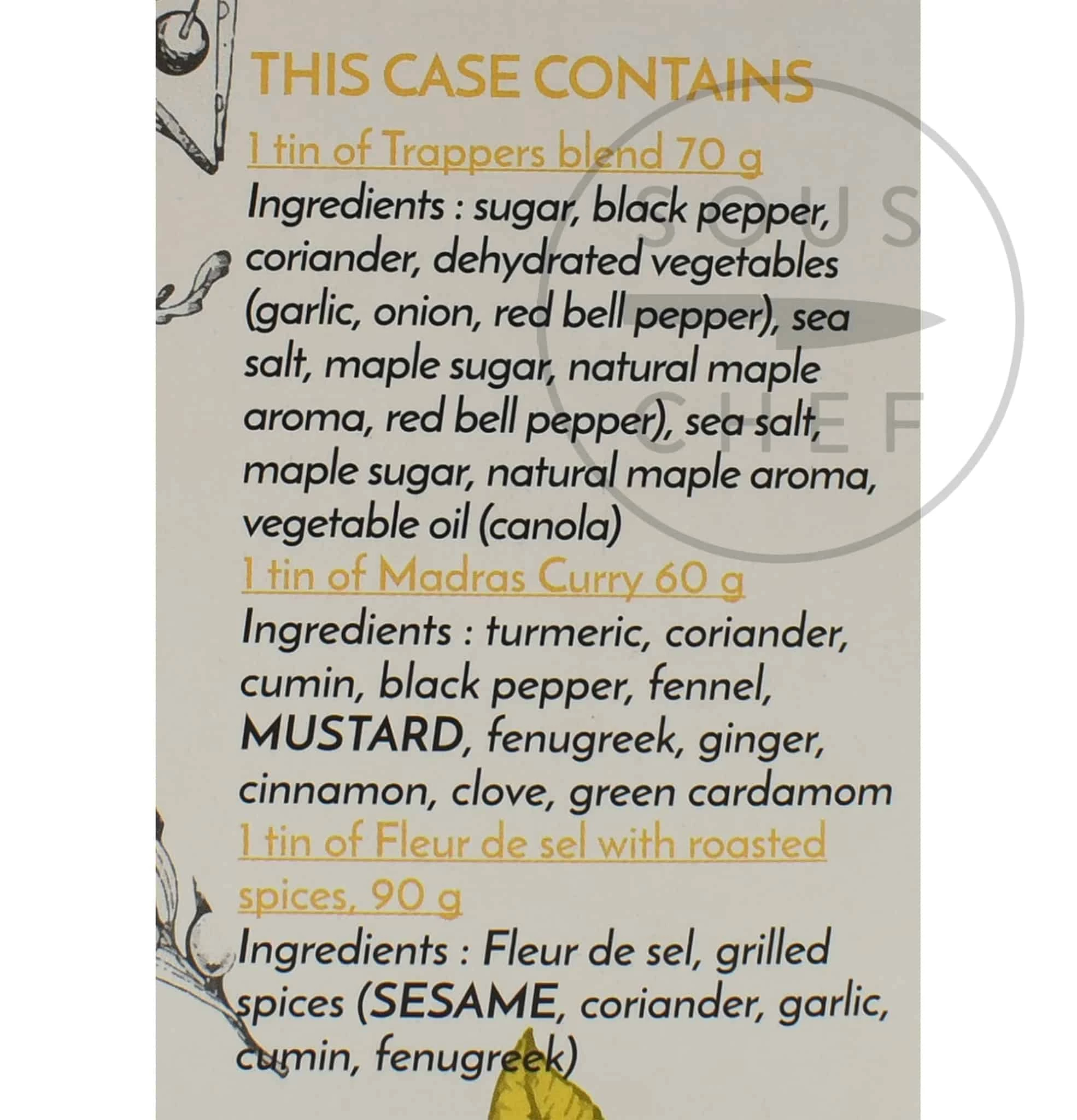 Zutaten Terre Exotique Salate Und Gemüse Würzschachtel Set 2 Zutaten Terre Exotique Salate Und Gemüse Würzschachtel Set – Bild 2