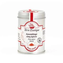Terre Exotique Fünf Gewürzmischung 60g Zutaten
