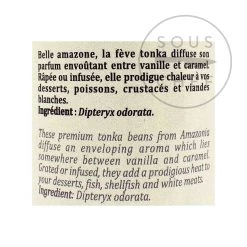 Terre Exotique Tonka Bean 50g -Deutschland Küchenwaren Verkäufe TE1138 TerreExotiqueTonkaBean50g BoP