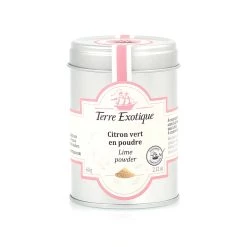 Terre Exotique Bio Getrocknet Limettenpulver 60g Zutaten