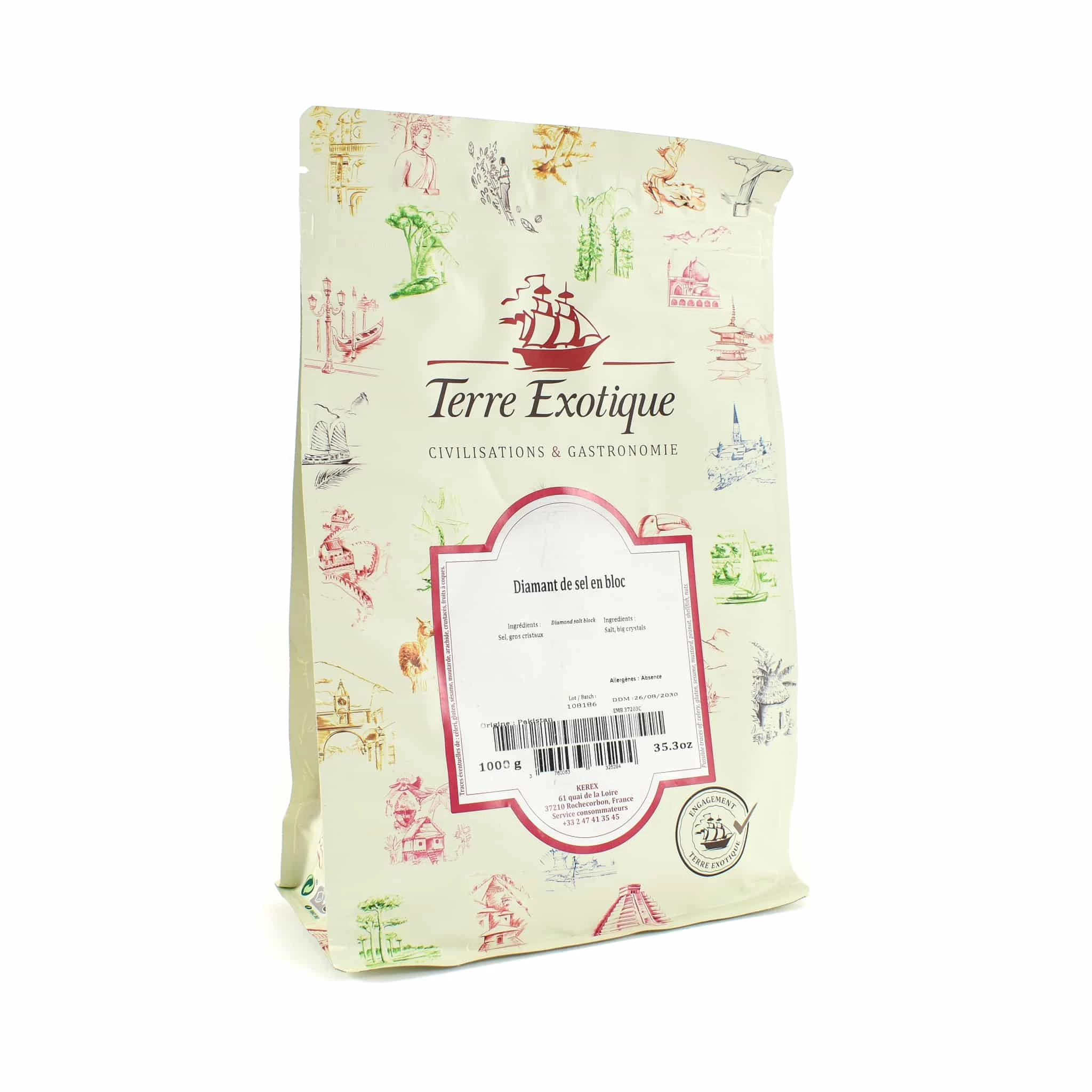 Terre Exotique Große Himalaya-Salzkristalle 1kg 1 Terre Exotique Große Himalaya-Salzkristalle 1kg