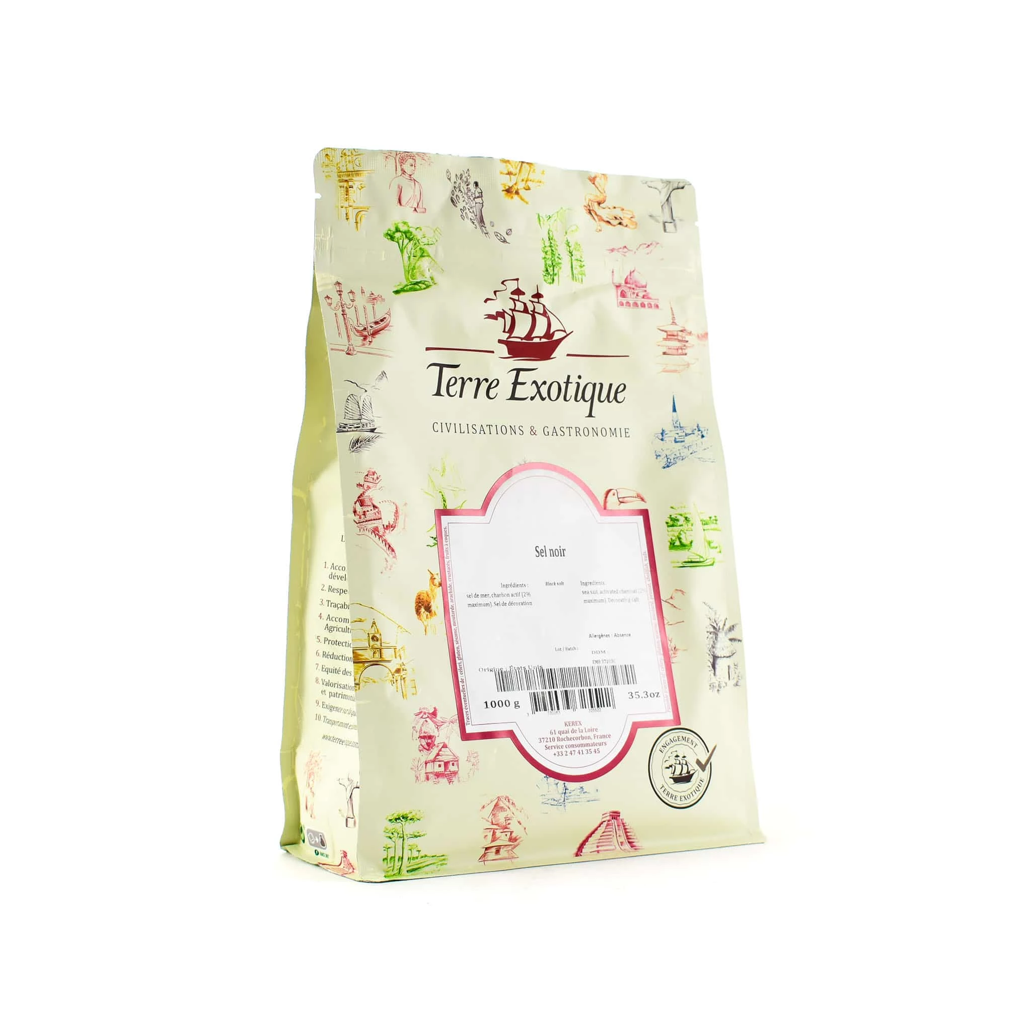 Terre Exotique Schwarzes Salz 1kg 1 Terre Exotique Schwarzes Salz 1kg