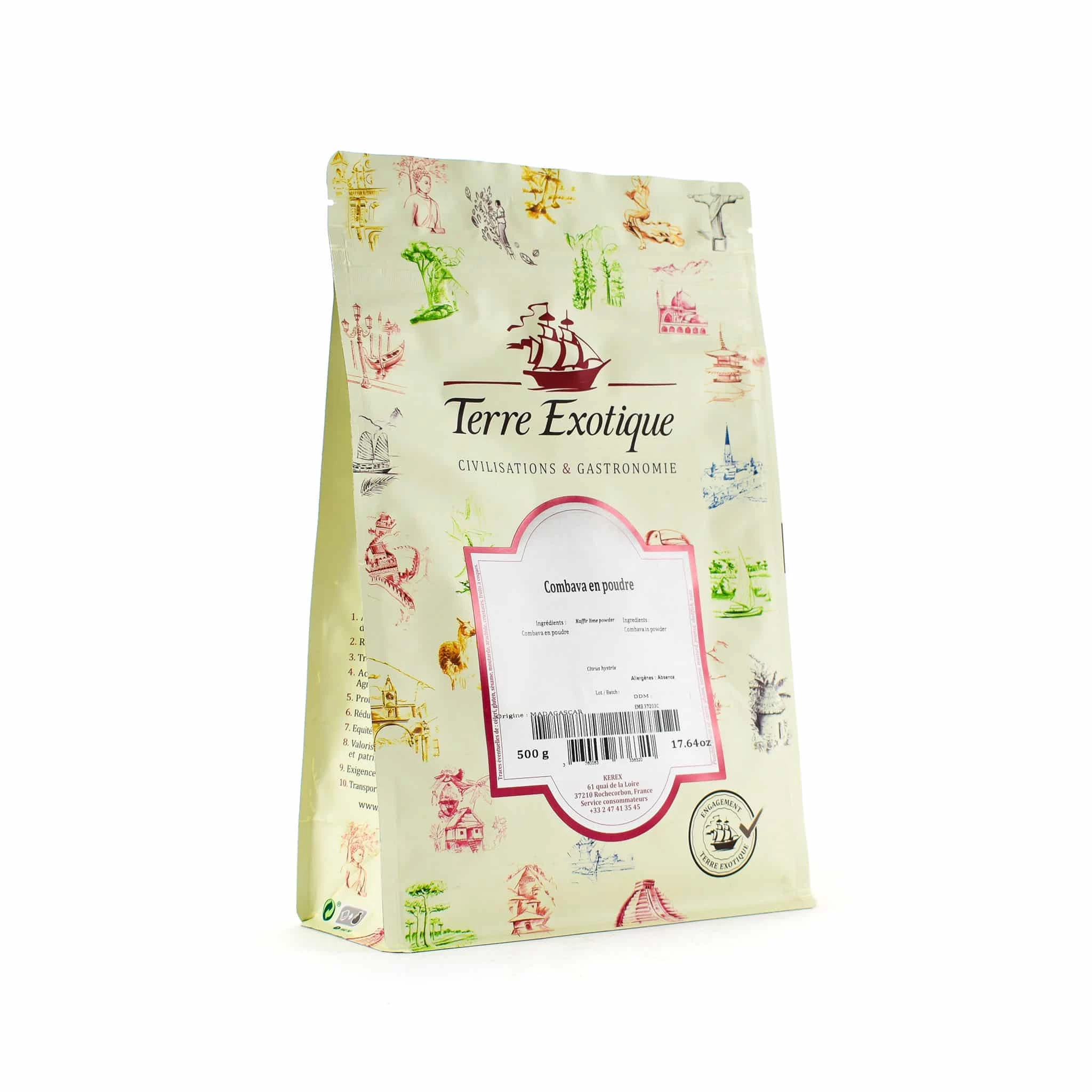 Terre Exotique Combava Blätter 100g 1 Terre Exotique Combava Blätter 100g